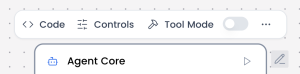 Component header menu