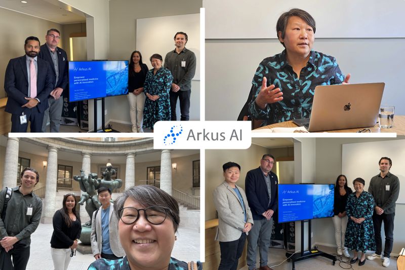 Arkus AI Presents Transformative AI Innovations in Precision Medicine to Swedish Parliament